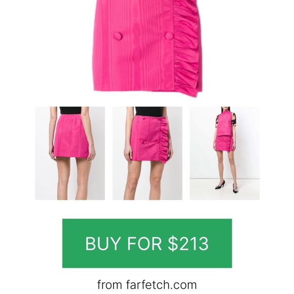 Jupe Plissée Dentelle Rose MSGM Milano - Taille 38 - Longueur Midi - Neuf Avec étiquettes (NWT)